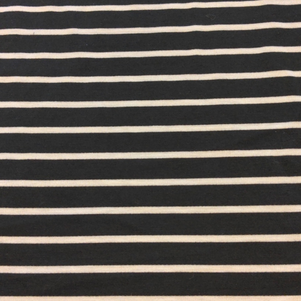 Falls Creek Monochrome Striped Dress Women's Medium White and Black - Picture 5 of 5